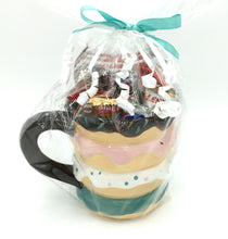 Load image into Gallery viewer, Donut Mug with Hot Cocoa and Chocolate