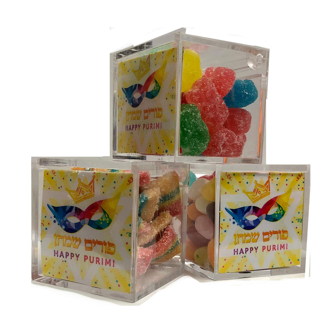 Mini Happy Purim Boxes